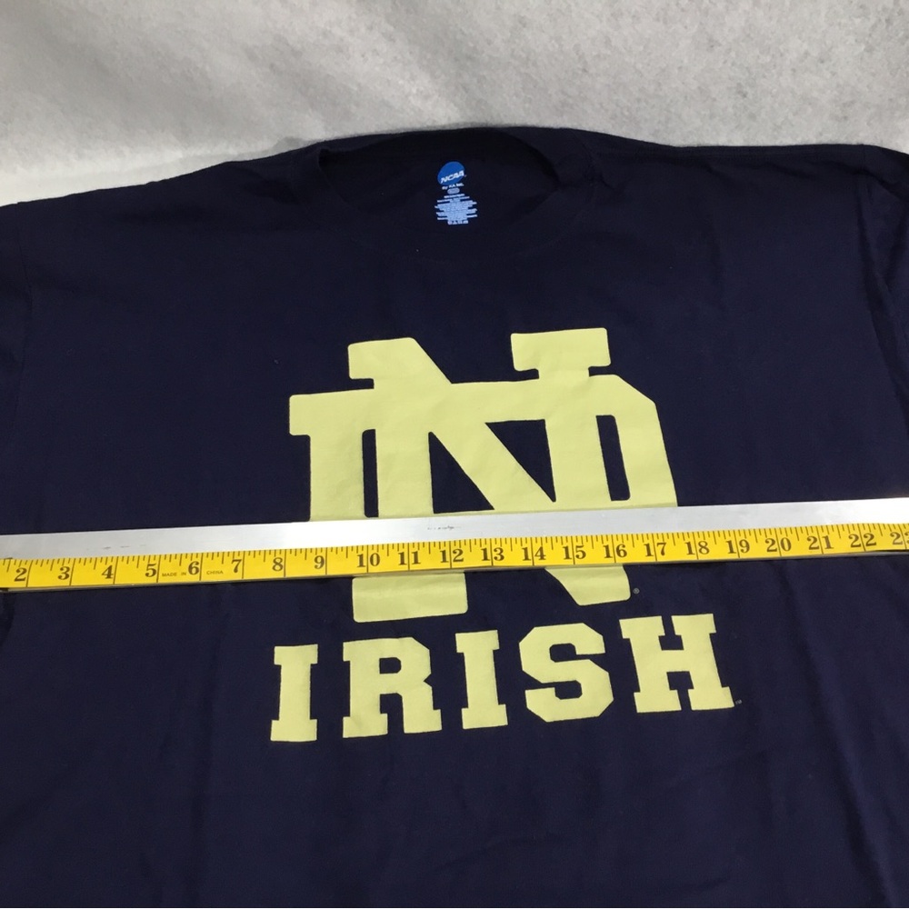 NCAA Mens Big & Tall Navy & Gold SSTee 3XL 796 - Picture 3 of 6